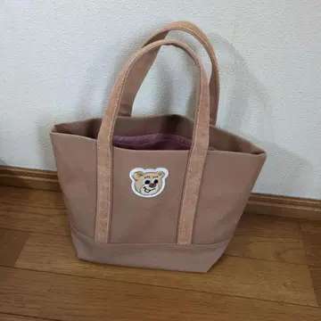 페이러 베이지 토트백