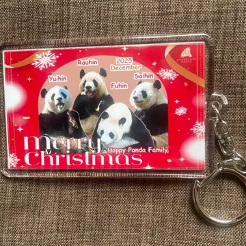 어드벤처 월드 팬더 한정판 키링 패밀리