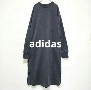 아디다스 [ adidas ] 맨투맨 원피스 속기모 다크 그레이