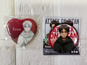 진격의 거인 엘렌 한정판 혜택 하트형 캔뱃지 WIT STUDIO 격동