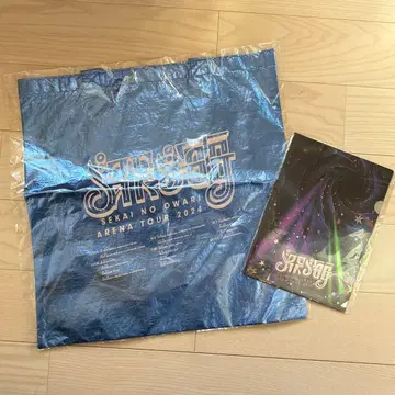 세카오와 심해 랜덤 가챠 에코백 클리어 파일 (2장 세트) 미사용