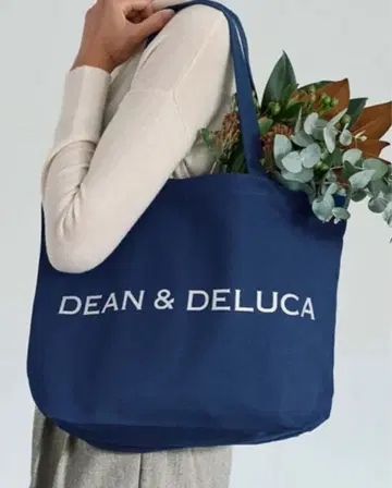 새상품 DEAN&DELUCA 차리티 토트 2025 라피스 블루 L 완판