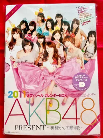 AKB48 2011년 공식 달력 BOX 특전 포함