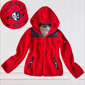 Callaway 캘러웨이 후드 후드티 W 지퍼 보아 플리스 L