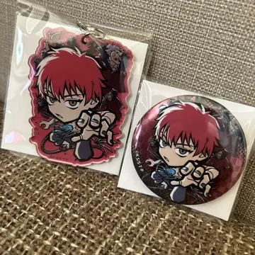 NARUTO 사소리 이트툰 아크릴 키링 캔뱃지 나루토