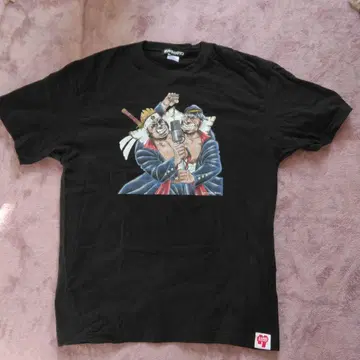 샌드위치맨 T셔츠 XL 블랙