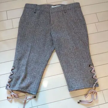 PRIDE 헤링본 무늬 캐주얼 팬츠