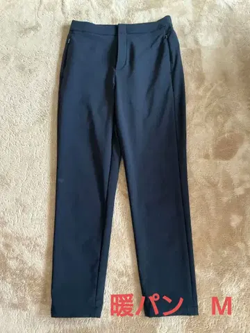 유니클로 웜 팬츠 워머 스트레치 팬츠 블랙 M