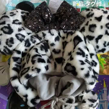 디즈니 리조트 레오파드 레오파드 무늬 화이트.블랙 (새상품.미사용)