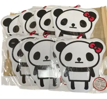 트윈 핸드 타월 루프 프린트 팬더걸 [ 7장 세트 ]