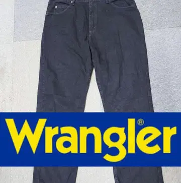 wrangler 블랙 데님 랭글러 W38 L32