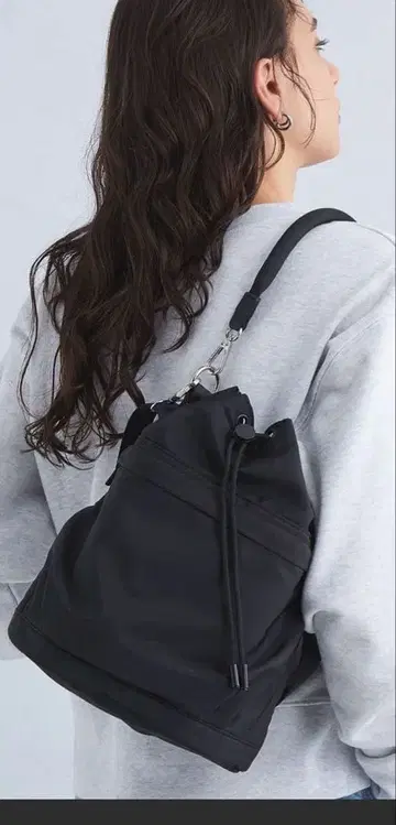 green label relaxing 발수 포켓 로스트 백