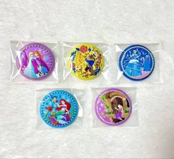 Disney Characters 자수 캔뱃지 비스킷 2