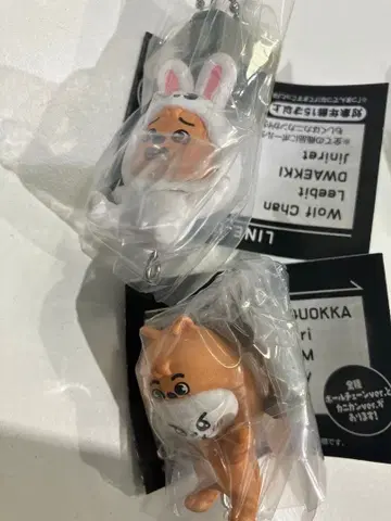 [ 2개 세트 ] 스키즈 가챠 리 비트 한쿼카 키링