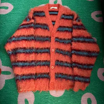 CIAOPANIC TYPY 멀티 보더 기모 가디건