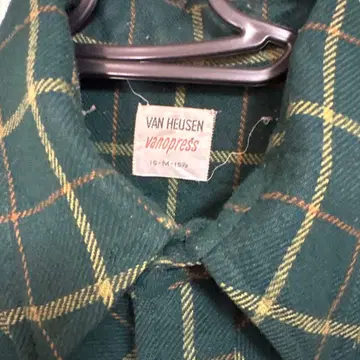 반 휴슨 60년대 플란넬 셔츠