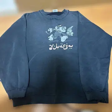 XLARGE 맨투맨 L 사이즈 캐릭터 아트