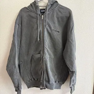 XLARGE 그레이 집업 후드티