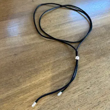 블랙 실버 초커