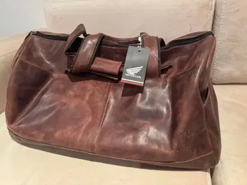 HONDA 가죽 보스턴 백