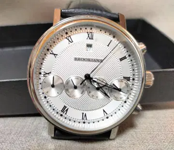 BROOKIAN 크로노그래프 손목시계 작동