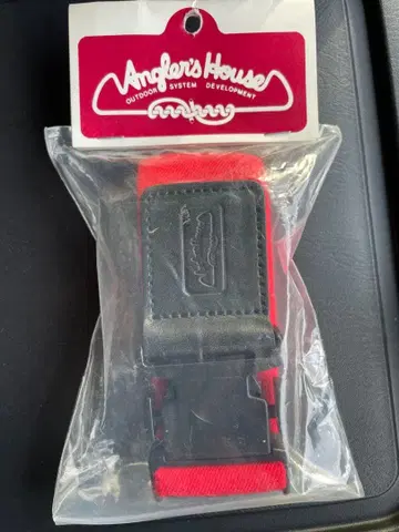 앵글러스 하우스 가슴장화용 벨트 레드/블랙