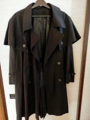 블랙 트렌치코트 프리 사이즈