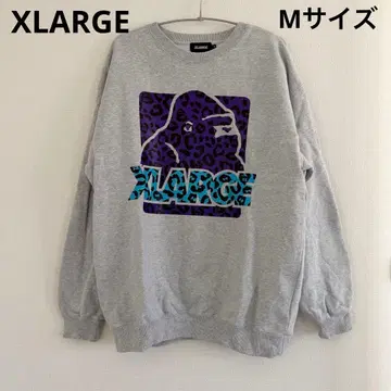 XLARGE 엑스라지 라지 트레이닝복 레오파드 무늬 그레이