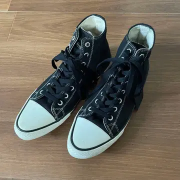 토네이도 마트 블랙 하이컷 스니커즈 S