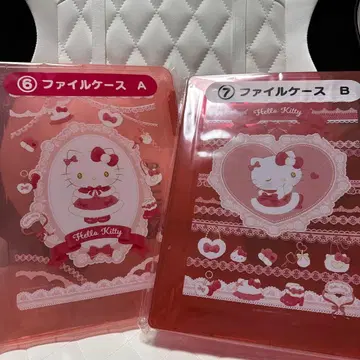 헬로키티 행운 복권 파일 케이스 A B
