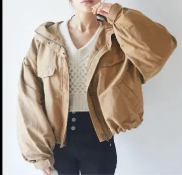 Heather 3way 퀼팅 라이너 부착 마운틴 후드티