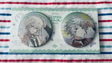 니지산지 Dytica Happy Pack 2025 무라쿠모 카게츠 캔뱃지