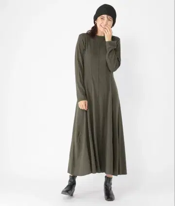 스튜디오 클립 절개 플레어 원피스