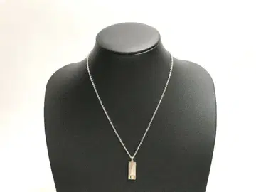 폴스미스 Paul Smith 플레이트 목걸이 실버 실버 계열