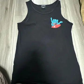 산타크루즈 그래픽 탱크탑 블랙 산타크루즈 탱크탑
