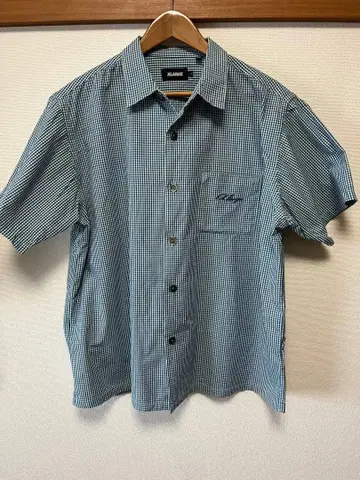 XLARGE 깅엄 체크 반팔 셔츠 XL