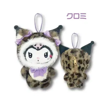 미개봉 새상품 인기 산리오 갸루 고양이 레오파드 무늬 쿠로미