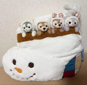 더피앤프렌즈 한정판 쿠션 눈사람 윈터 2019