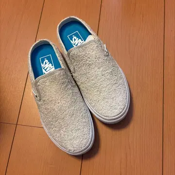 새상품 Vans 슬립온 뮬 그레이 파일 v98cf mule 24cm