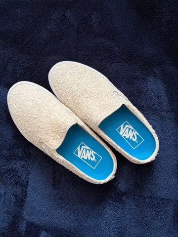 새상품 Vans 슬립온 뮬 그레이 파일 24cm M'S US6