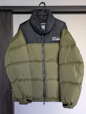 FIRST DOWN 프릭스스토어 버블 다운 그린 블랙 S