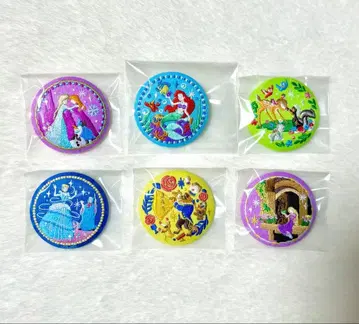 Disney Characters 자수 캔뱃지 비스킷 2