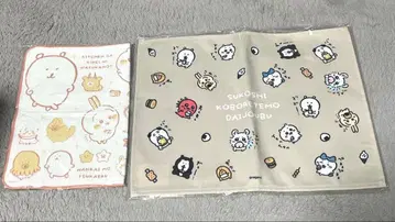 나가노 캐릭터즈 흡수 물기 제거 매트 타베타베 런치매트 2종 세트