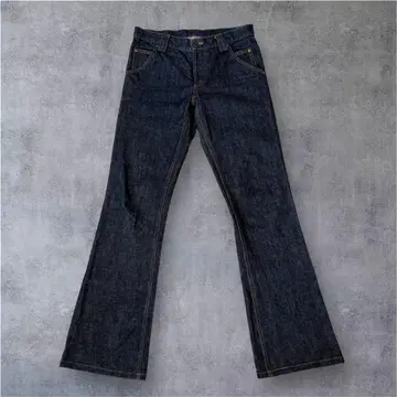 archive y2k shellac flare denim size 46