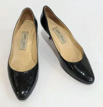 JIMMY CHOO 지미추 패턴트 레더 펌프스 힐