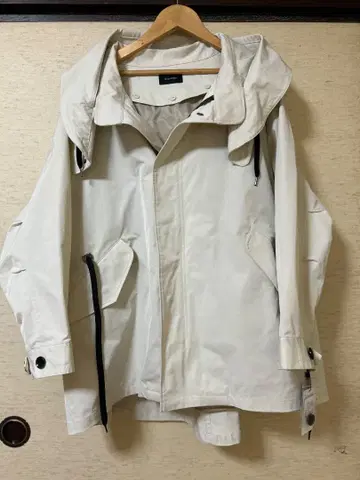 새상품급 후드 부착 후드티 아이보리