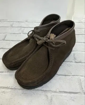 H129 REGAL 모카신 부츠 다크 브라운 스웨이드 23.5cm