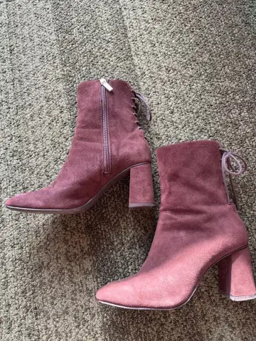 질스튜어트 숏부츠 235 브라운 jillstuart 새상품급