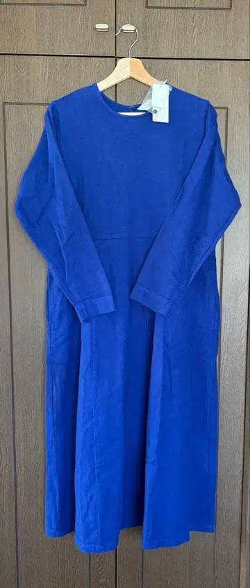 내추럴 바이 스튜디오 클립 블루 원피스