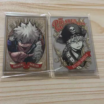 히로아카 점프 페스타 파브미러풍 아크릴 스티커 바쿠고 카츠키 2종 세트